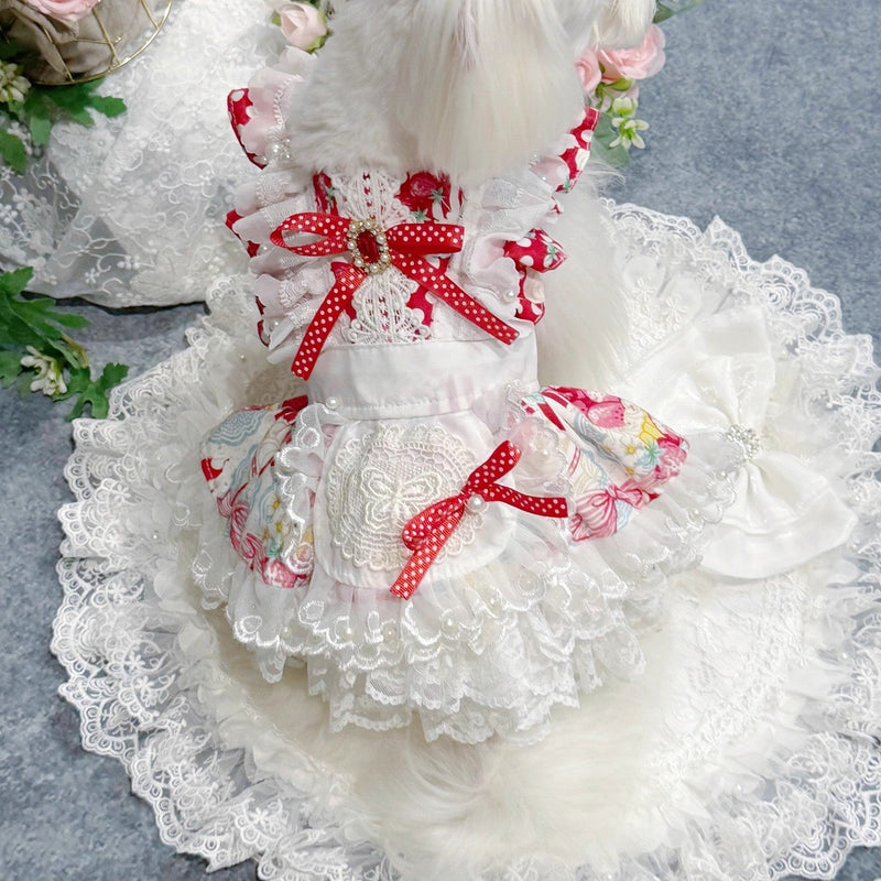 Handmade Sweet Lolita Pet Dress