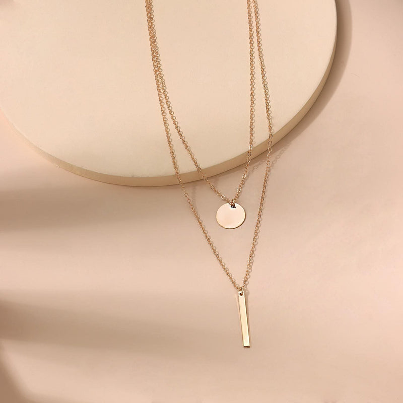 Choker Chain Coin Pendant Necklace