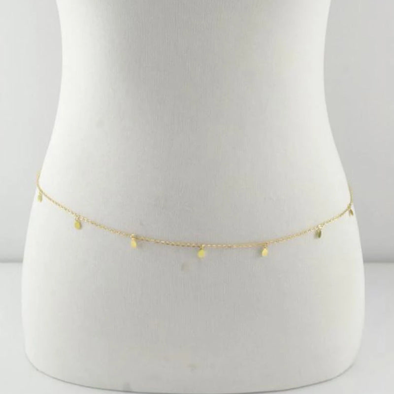 Coin Pendant Waist Chain