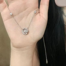 Zircon Stone Pendant Necklace