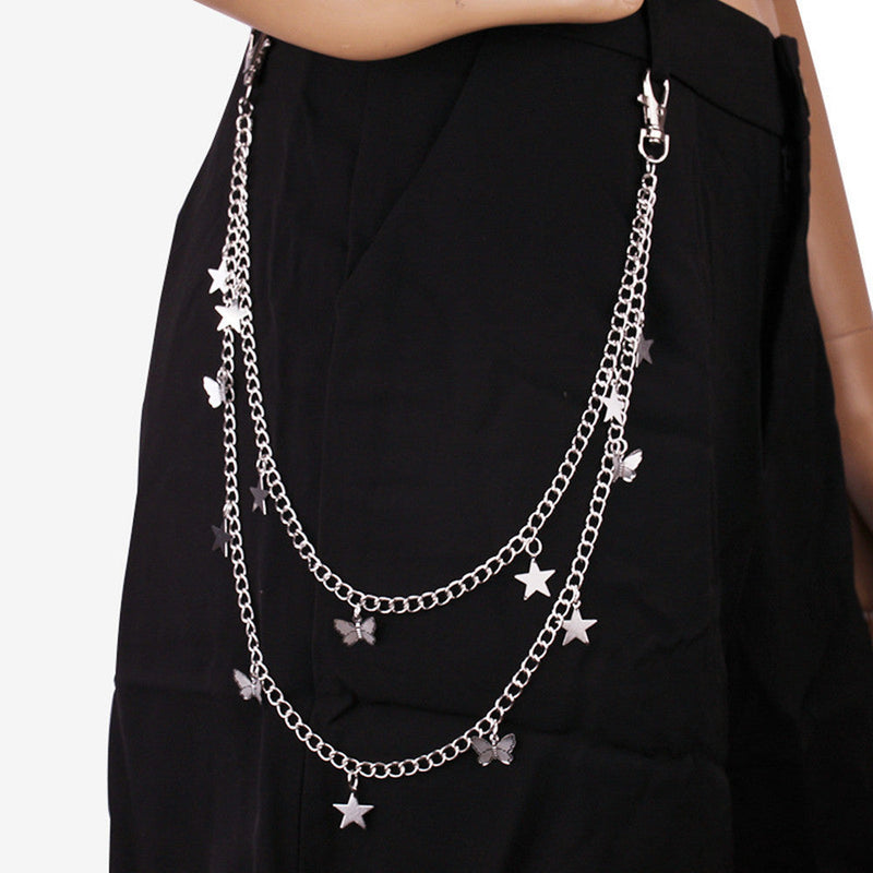 Women Sexy Cute Star Pocket Chain