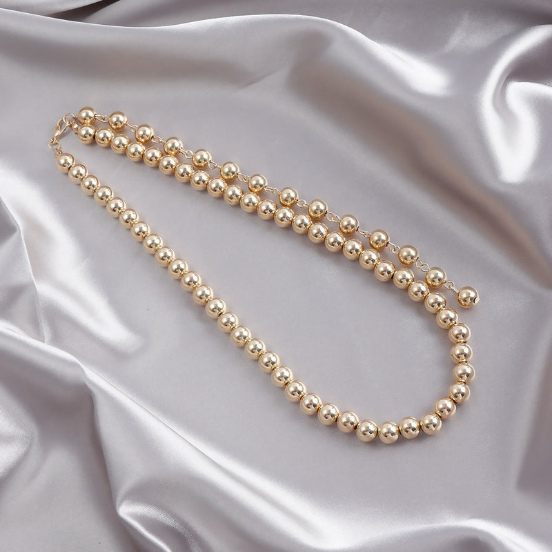 Ball Beads Necklace Choker Women
