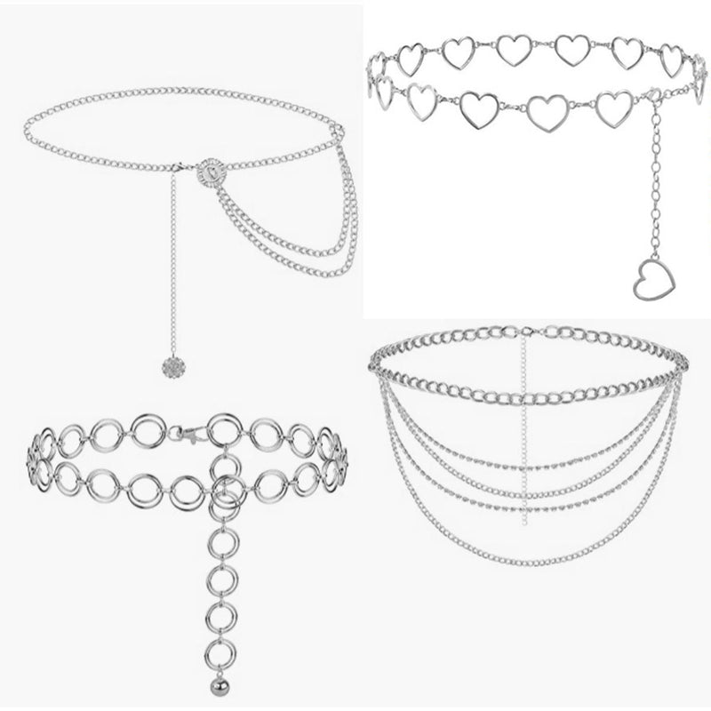 Layered Coin Belly Chain Bikini Belt Chain Gold Coin Tassels Waist Body Jewelry