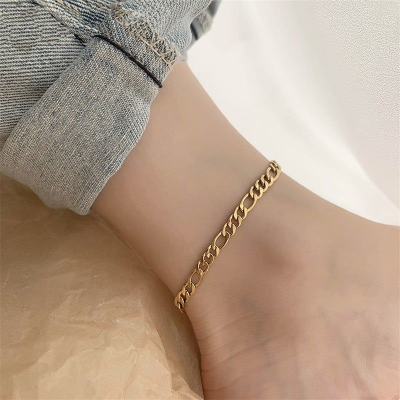 Figaro Chain Anklet Jewelry