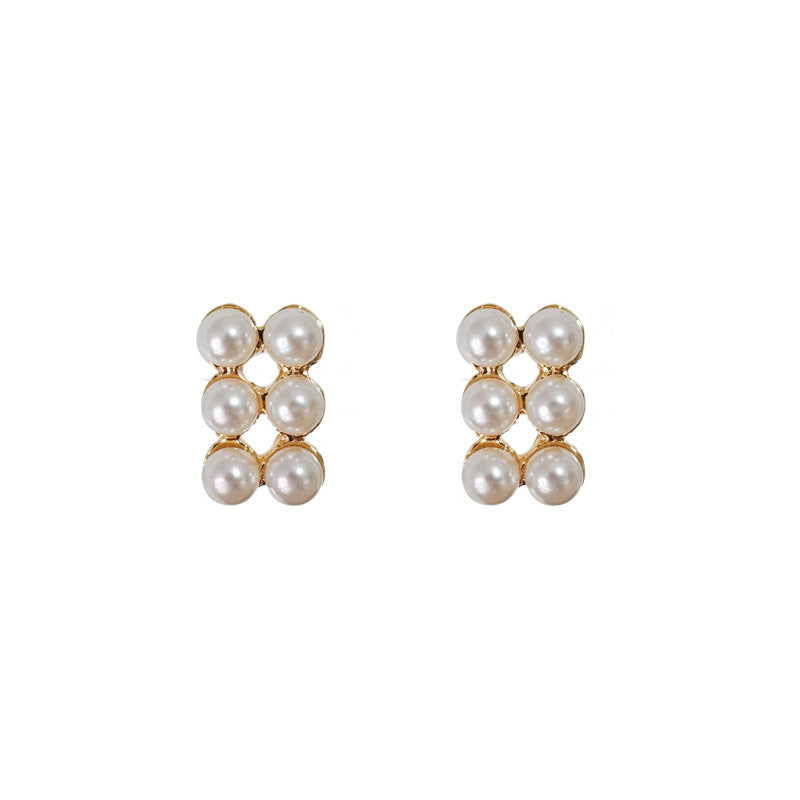 Pearl Pave Earring