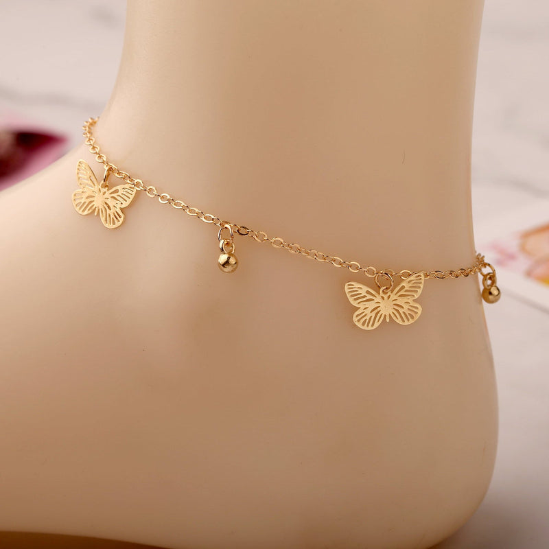 Butterfly Charms Anklets for Women