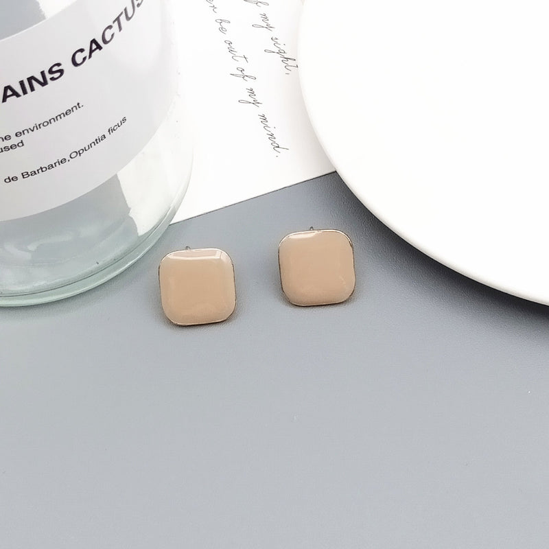 Geometric Simple Square Earrings
