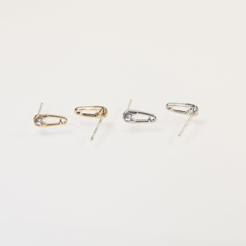 Small Paper Clip Earrings