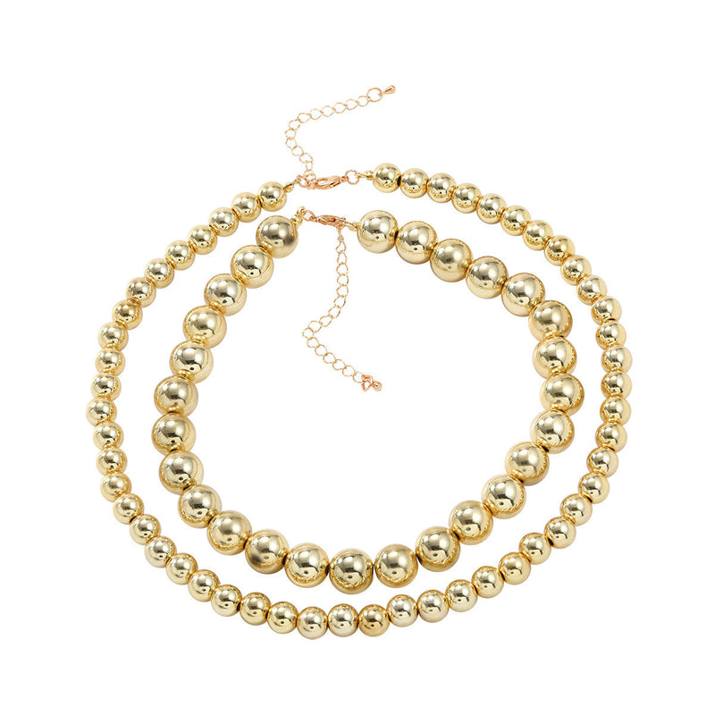 2 Pieces CCB Jewelry Necklace for Woman