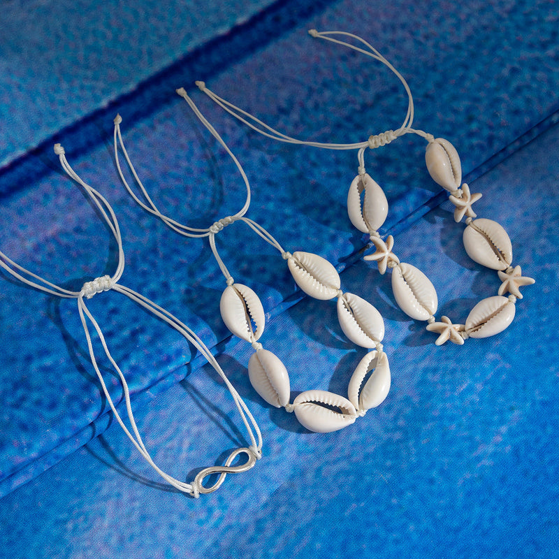 Beach Ocean Vacation Shell Bracelet