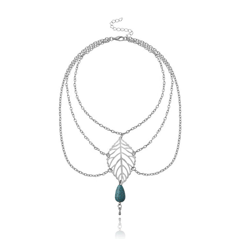 Leaf Clover Simple Chain Lady Bracelet