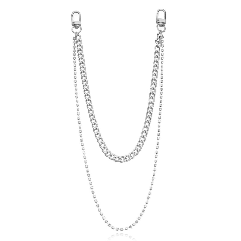 Hip Hop Punk Style Metal Body Chain