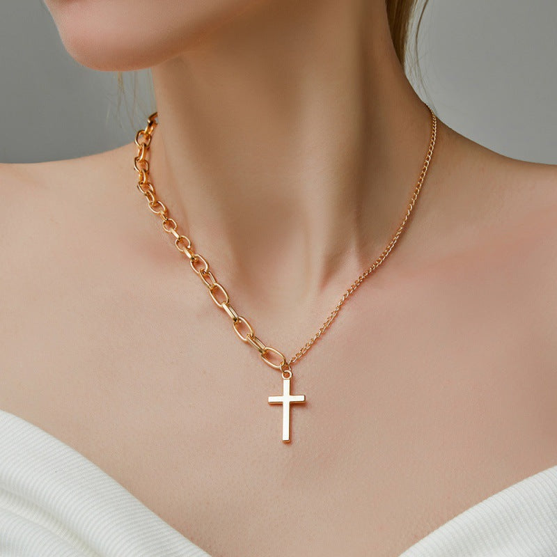 Alloys Cross Necklaces Religious Necklace