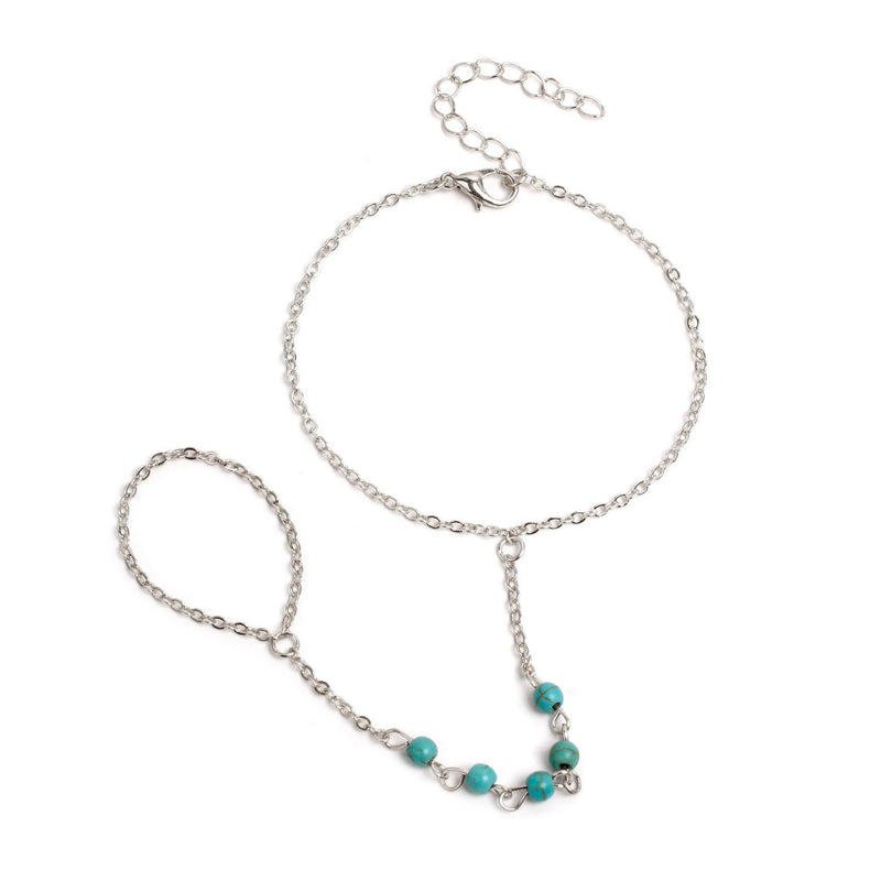 Fashion Simple Turquoise Handmade Beaded Bracelet