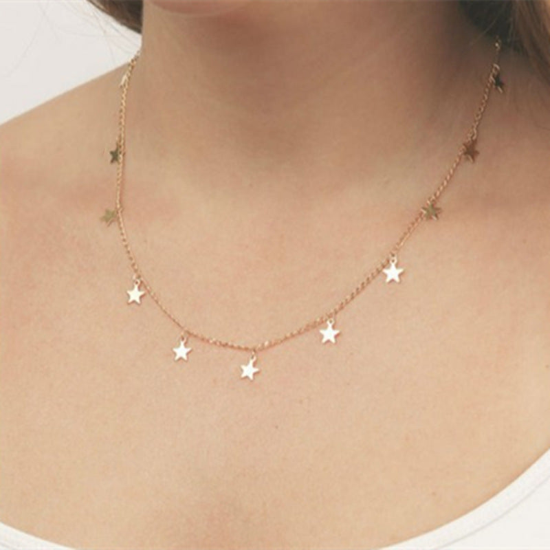 Star Tassel Pendants Necklace