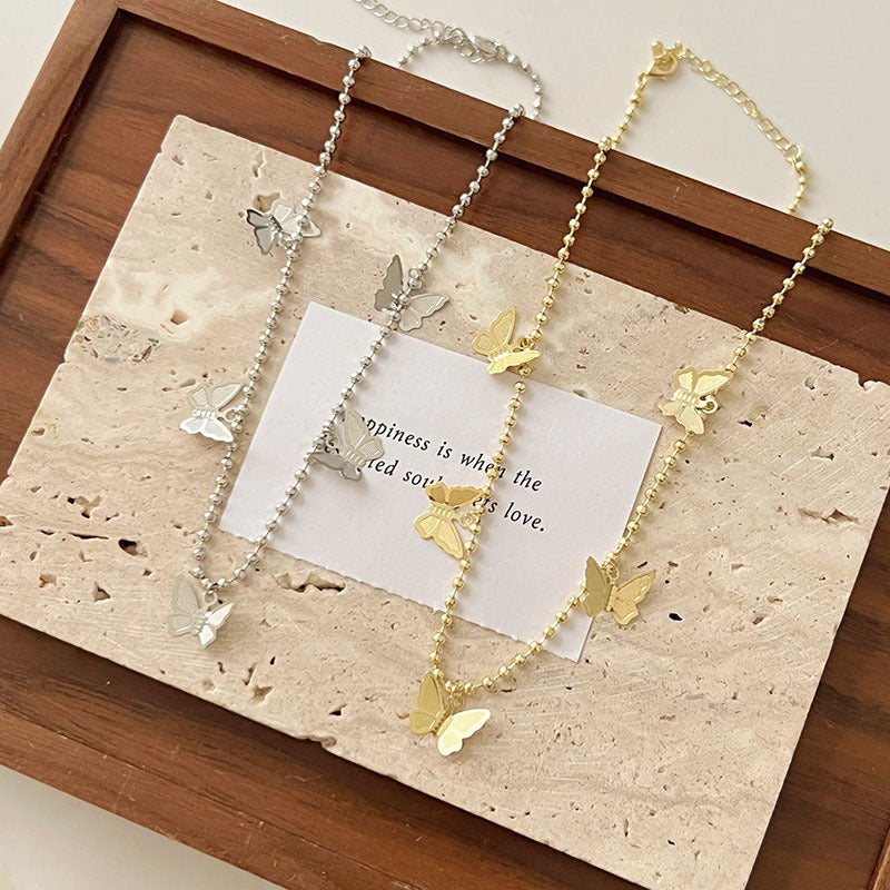 Butterfly Choker Necklace