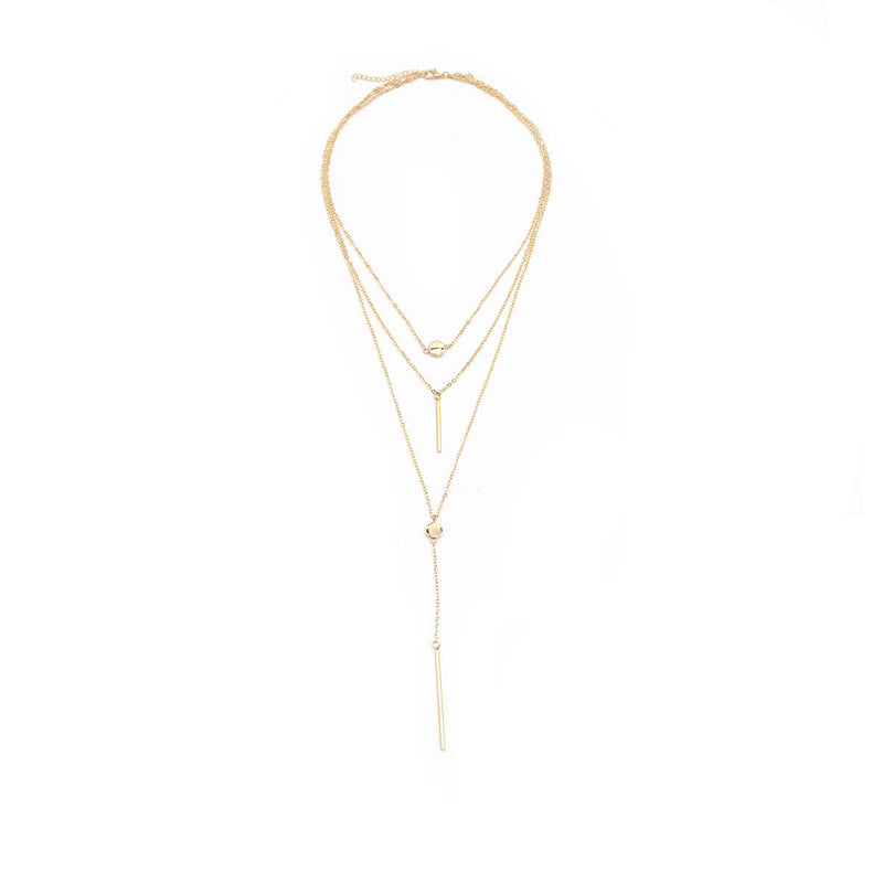 Women Layered Choker Necklace Jewelry