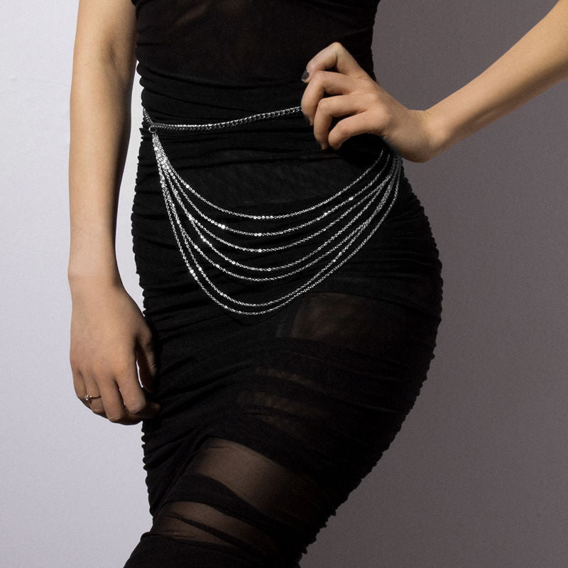 Vintage Sexy Waist Belly Belt Chain Women