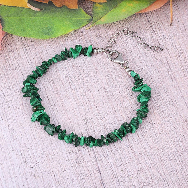 Irregular Turquoise Anklet Gemstone Jewelry