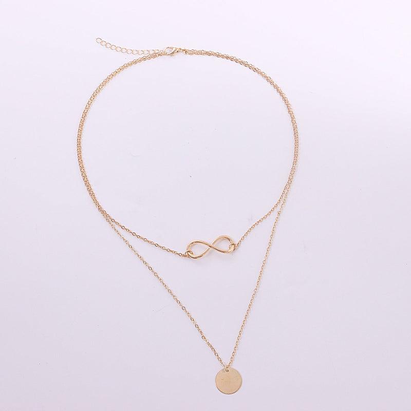 Infinite Charm Chain Choker Necklace