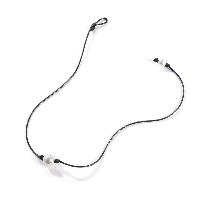 White Pearl Choker Necklace