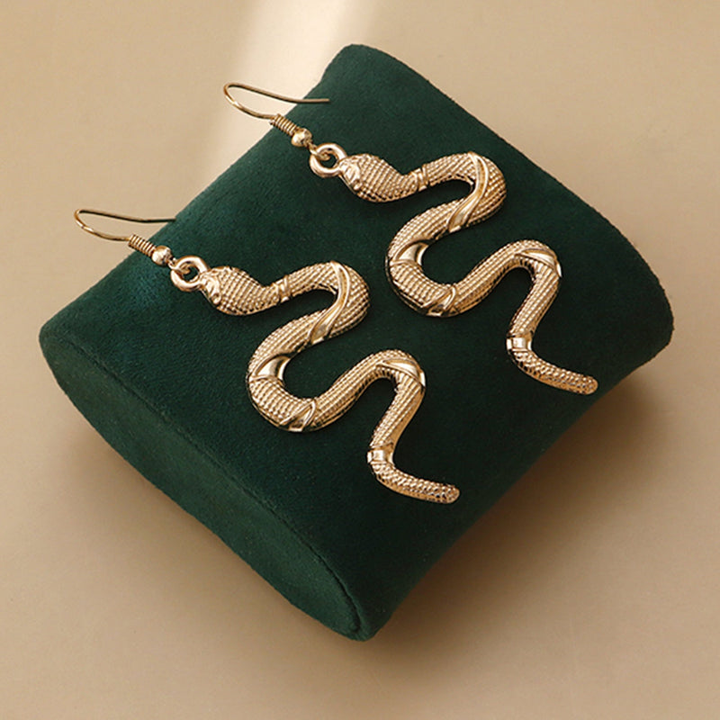Snake Pendant Earring