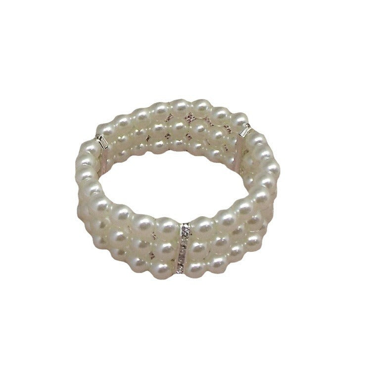 3 row Pearl Bracelet