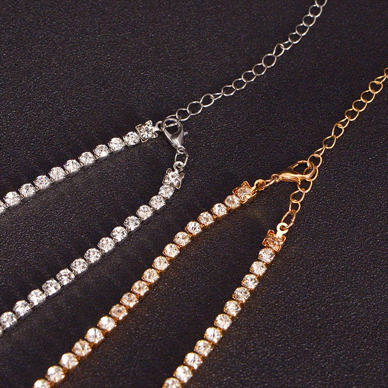 Women Sexy Rhinestone Waist Chain for Body Jewelry