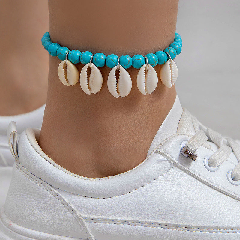Bohemian Style Beach Shell Anklet Jewelry