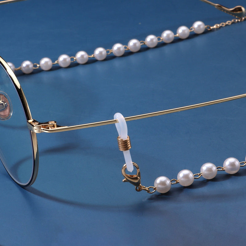 Pearl Glasses Chain Necklace Sunglasses Eyewear Chain