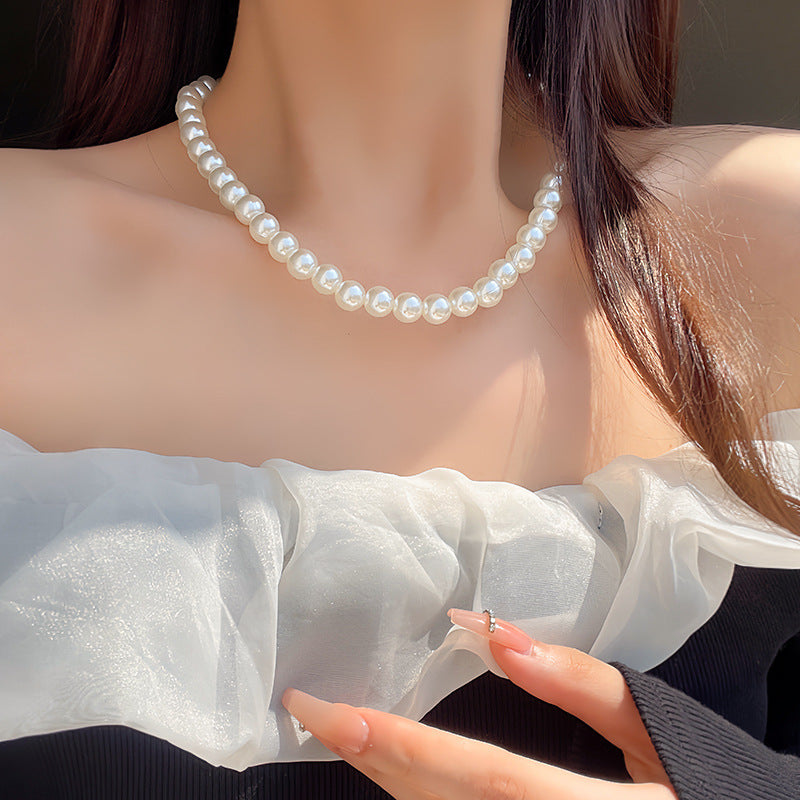 Vintage 6-18MM Chain Pearl Necklace Wholesale