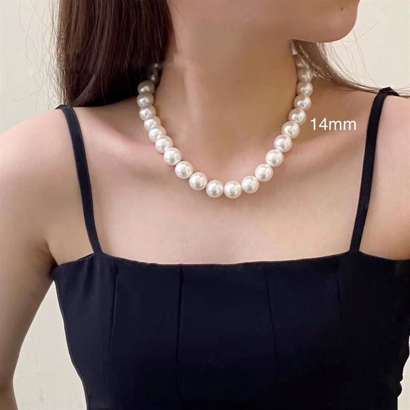Wedding Pearl Necklace for Women White Womens Pearl Choker Necklace