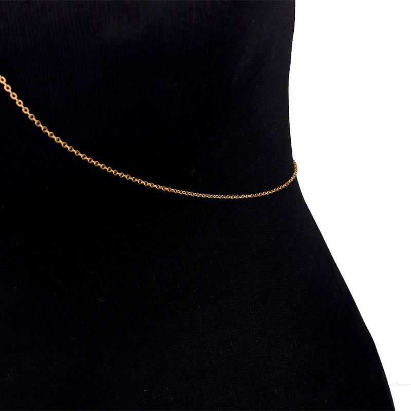 Women Sexy Body Chain Rhinestone Crystal Summer Beach