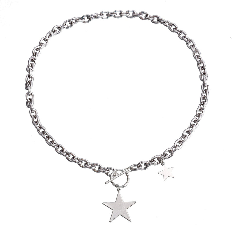 Star Pendant Chain Necklace