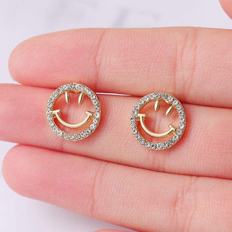 Simple Smiley Face Earrings