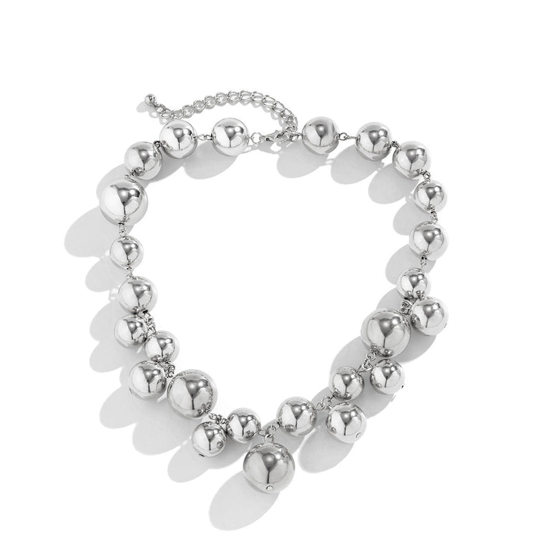 Punk Style Pearl Short Choker Necklace for Women
