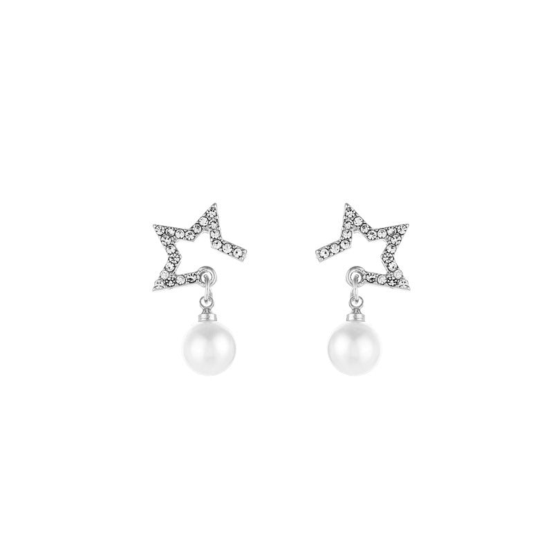 Rhinestone Star Earring