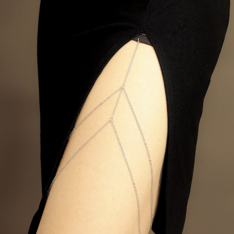 Hot Girl Sexy Thigh Chain Female Elastic Band