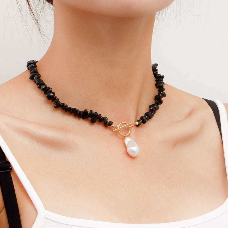 Gemstone Chip Natural Stone Necklaces