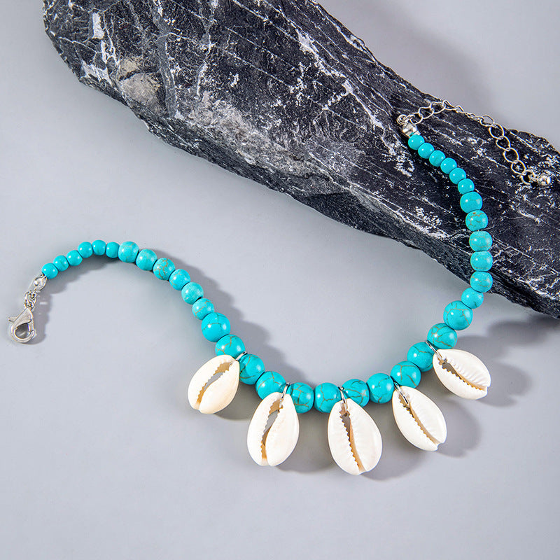 Bohemian Style Beach Shell Anklet Jewelry