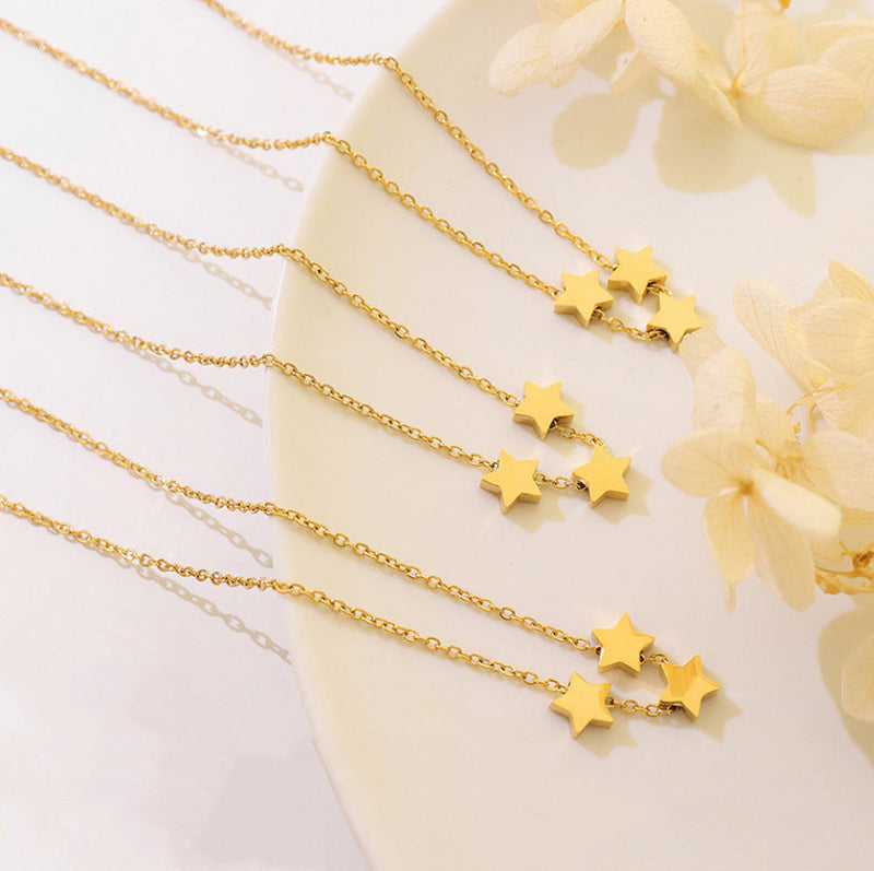 Simple and Sweet Star Necklace