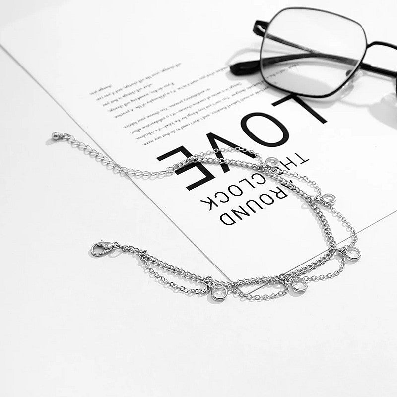 Multilayer Foot Jewelry Fashion Tassel Chain Anklets