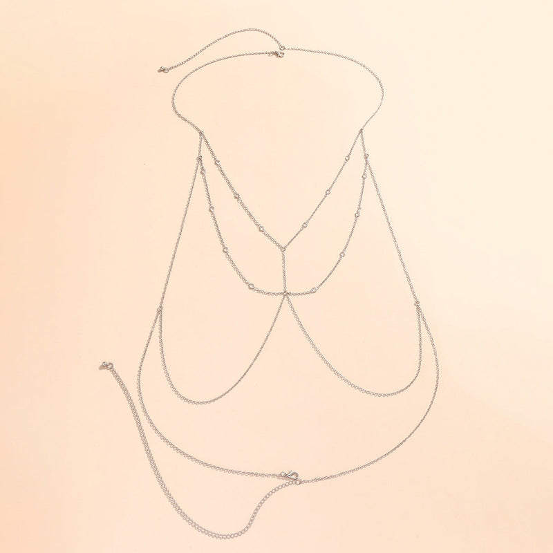 Sexy Chest Tassel Summer Body Chain