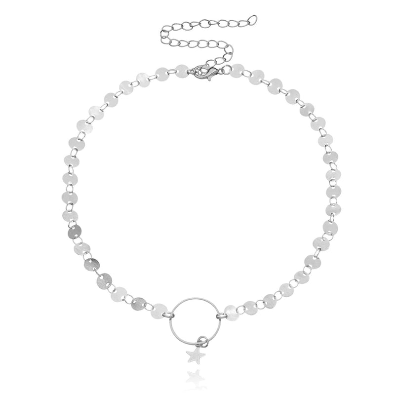 Small Coin Pendant Necklace