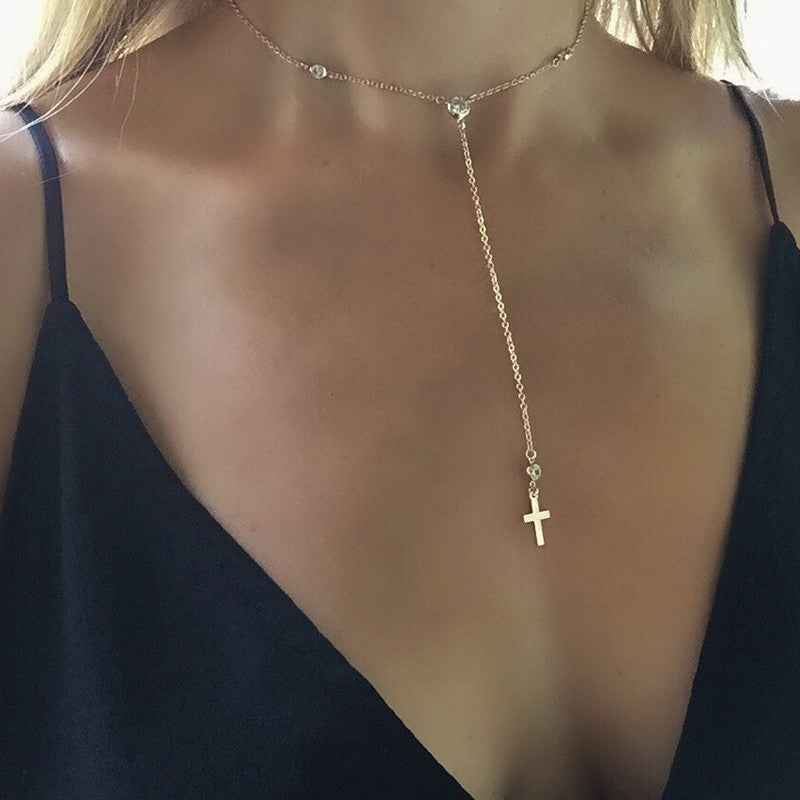 Cross Chain Necklace