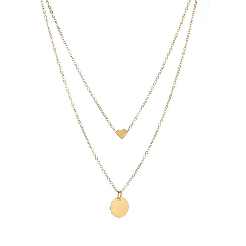 Double Layered Choker Necklace