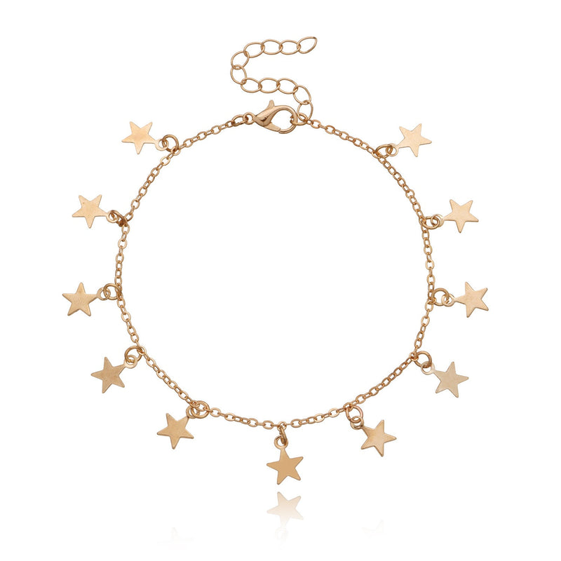 Little Star Pendant Anklet Jewelry