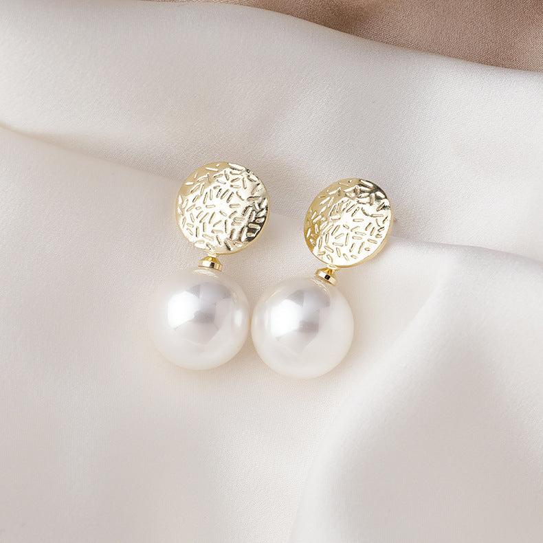 Pearl Geometric Sweet Elegant Women Dangle Earring