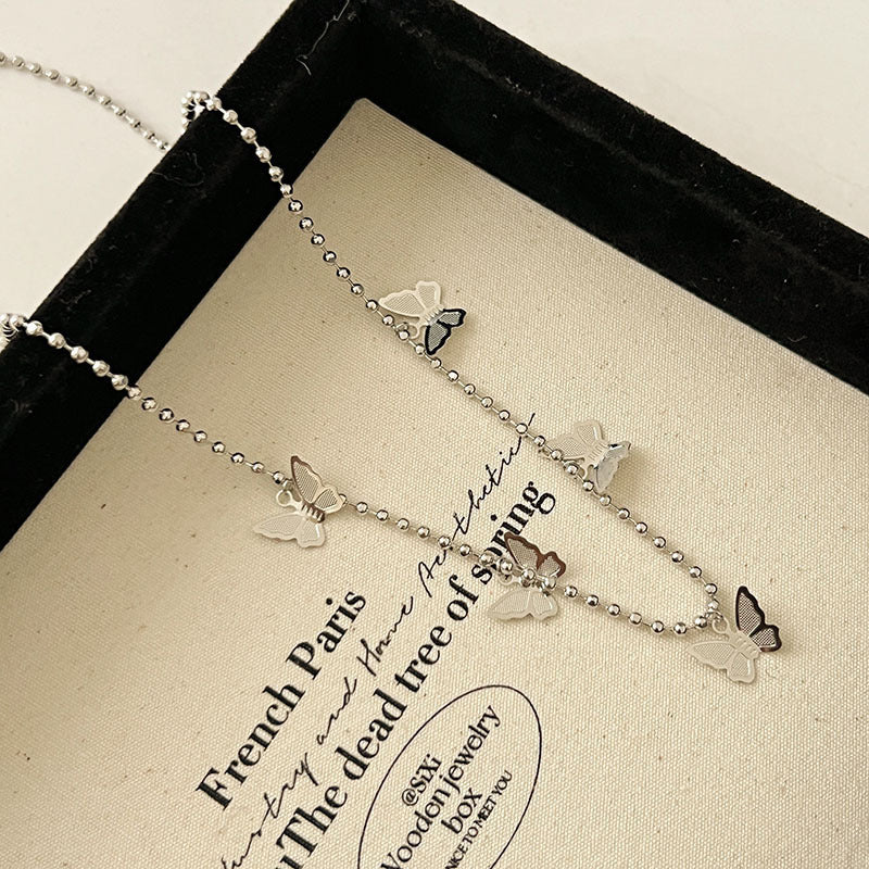 Butterfly Choker Necklace