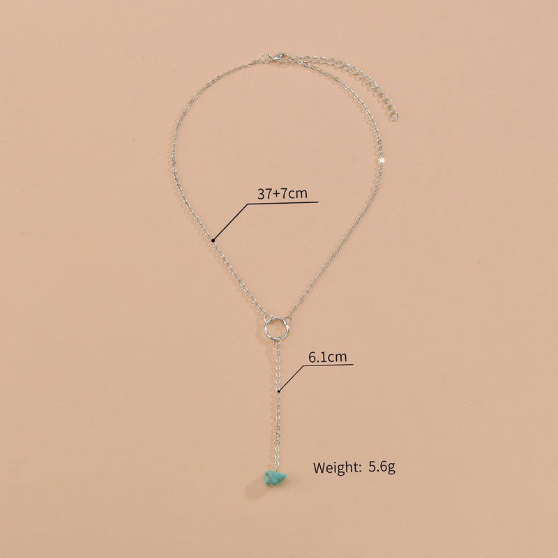 Turquoise Drop Necklaces